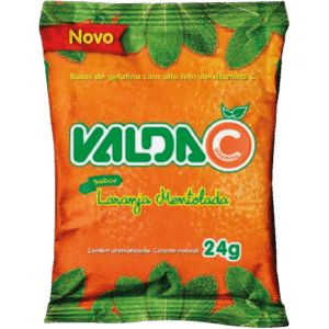 Valda C Laranja Mentolada Sachê Com 24g