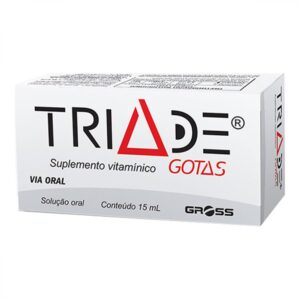 Suplemento Vitaminico Triade Gotas Com 15ml Gross
