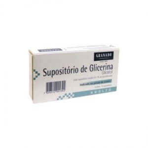 Supositório de Glicerina Granado Adulto Com 12 Unidades