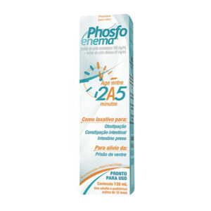 Phosfoenema Solução Retal Com 130ml Supera Pharma