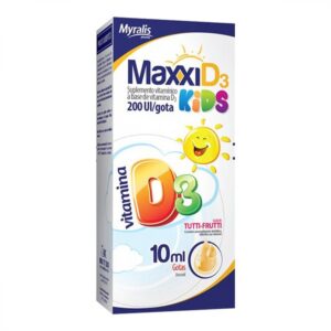Maxxi D3 Kids Solução Oral Gotas 10ml Myralis