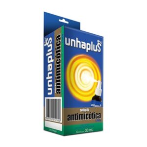 Unhaplus Solução Antimicótica Com Iodo Com 30ml