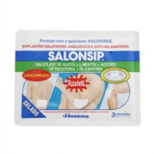 Salonpas Emplastro Salonsip Gelado Com 3 Unidades Hisamitsu