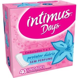 Protetor Diário Intimus Days Com 40 Unidades