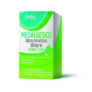 Medalgésico 500mg/ml Solução Oral Gotas Com 10ml Sanofi Medley