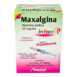 Maxalgina Infantil 50mg/ml Solução Oral Com 100ml Natulab