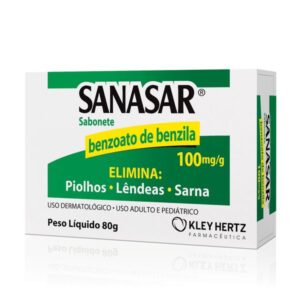 Sanasar 0,10g/g Sabonete Com 80g Kley Hertz