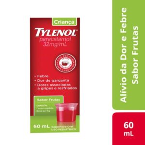 15366383617-1c252314c9b42ed67597022ddc2d9f6a-1.jpg Tylenol Criança 32mg/ml Suspensão Oral Sabor Frutas Com 60ml Janssen-Cilag
