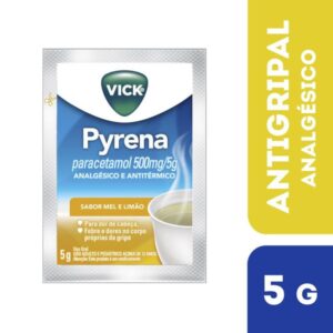 Vick Pyrena 500mg Chá Mel e Limão Sachê Com 5g Procter e Gamble