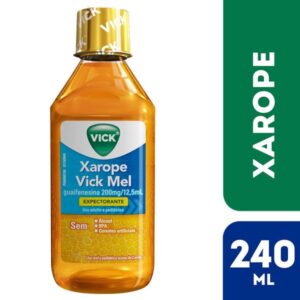 Xarope Vick 16mg/ml Sabor Mel Com 240ml Procter e Gamble