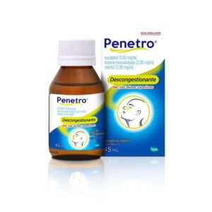 Penetro Inalante Solução Para Inalação Com 45ml Daudt