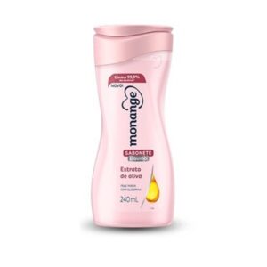 Sabonete Líquido Monange Extrato de Oliva Com 240ml