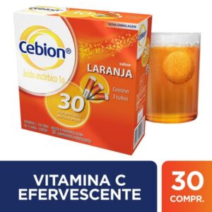 Cebion Laranja 1g Com 30 Comprimidos Efervescentes Procter e Gamble