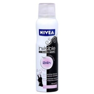 Desodorante Aerosol Nívea Feminino Black e White Clear Com 150ml